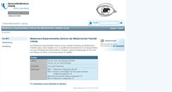 Desktop Screenshot of mez.uni-leipzig.de