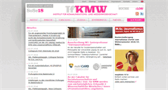 Desktop Screenshot of kmw.uni-leipzig.de