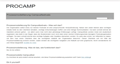 Desktop Screenshot of procamp.uni-leipzig.de