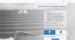 Desktop Screenshot of olat-pa.informatik.uni-leipzig.de