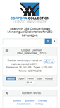 Mobile Screenshot of corpora.informatik.uni-leipzig.de