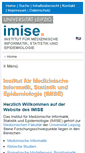 Mobile Screenshot of imise.uni-leipzig.de