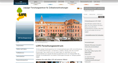 Desktop Screenshot of life.uni-leipzig.de