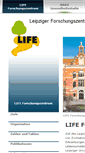 Mobile Screenshot of life.uni-leipzig.de