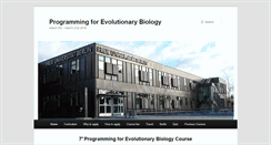 Desktop Screenshot of evop.bioinf.uni-leipzig.de