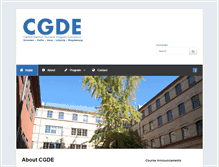 Tablet Screenshot of cgde.wifa.uni-leipzig.de